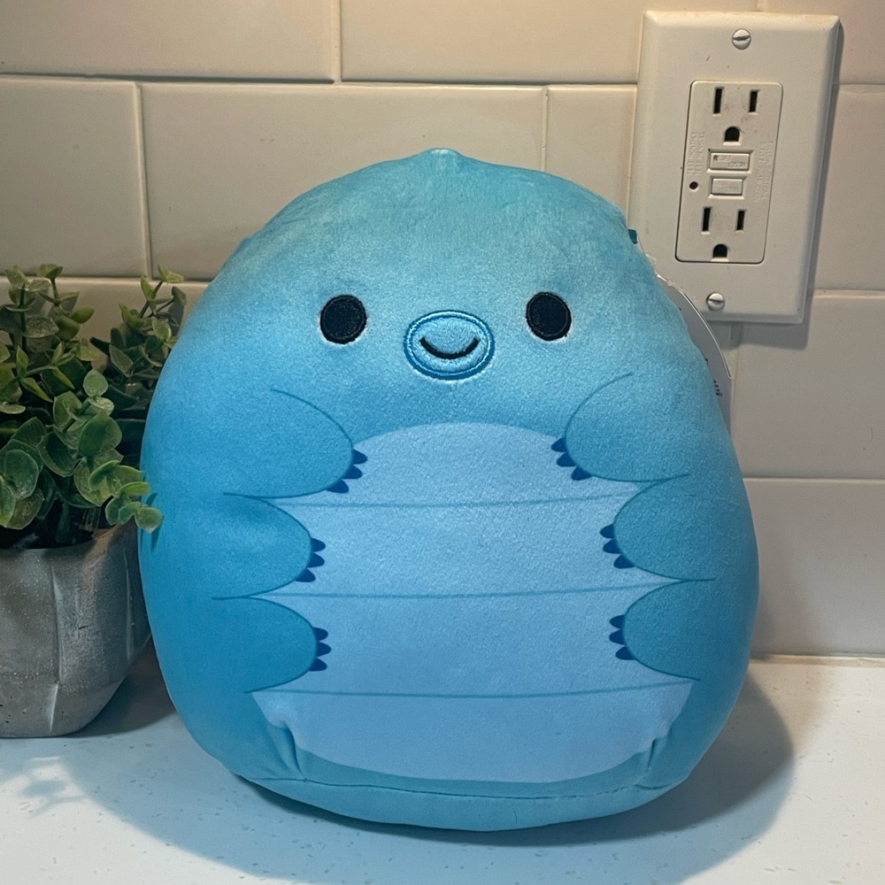 Squishmallows Misko the Water Bear Tardigrade Blue Plush NWT